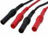 AX-TLP-004 Set Cabluri banana 4mm ,1.2m