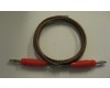 Conductor legatura banana-banana cu surub 1.5m