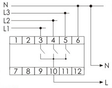 Pf 441 схема подключения